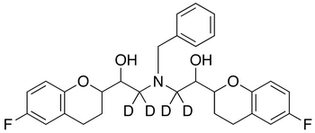 rac N-Benzyl Nebivolol-d4