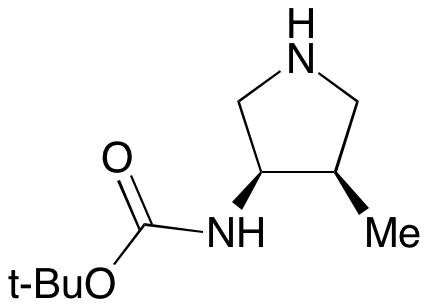 tert-Butyl ((3R,4R)-4-methylpyrrolidin-3-yl)carbamate