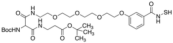 tert-Butyl 14-(N-Boc-amino)-1-[3-(((2,5-dioxopyrrolidin-1-yl)oxy)carbonyl)phenoxy]-13,15-dioxo-3,6,9-trioxa- 12,16-diazanonadecan-19-oate