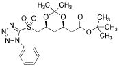 tert-Butyl 2-[(4R,6S)-2,2-Dimethyl-6-[(1-phenyl-1H-terazol-5-ylsulfonyl)methyl]-1,3-dioxan-4-yl]acetate