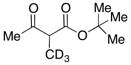 tert-Butyl 2-Methyl-3-oxobutanoate-D3
