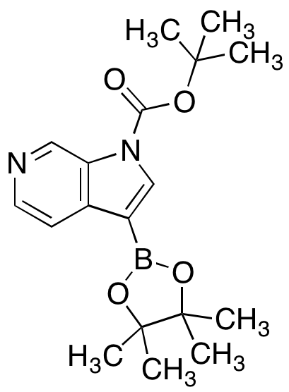 tert-Butyl 3-(4,4,5,5-Tetramethyl-1,3,2-dioxaborolan-2-yl)-1H-pyrrolo[2,3-c]pyridine-1-carboxylate