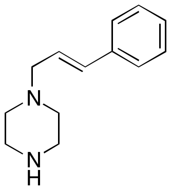 trans-1-Cinnamylpiperazine