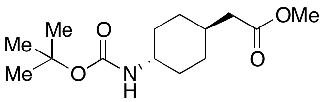 trans-2-[4-[(tert-Butoxycarbonyl)amino]cyclohexyl]acetic Acid Methyl Ester