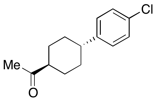 trans-4-(4-Chlorophenyl)-1-acetylcyclohexane